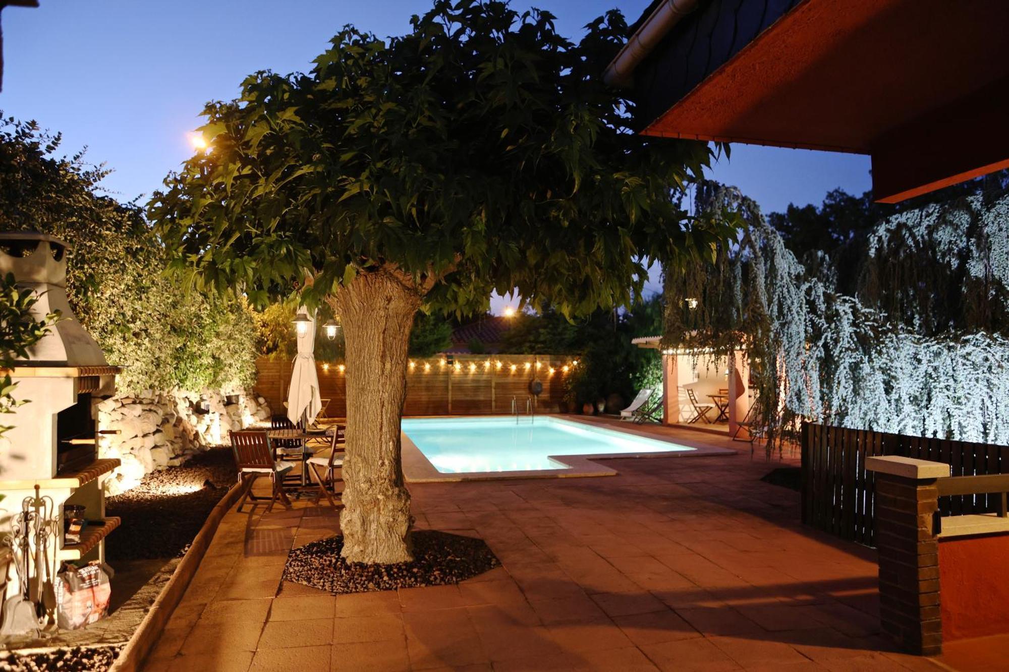 Villa El Cedre Blau Vivienda Con Piscina En Granollers Exterior foto